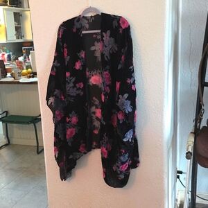 Torrid Burnout Velvet Ruana – One Size